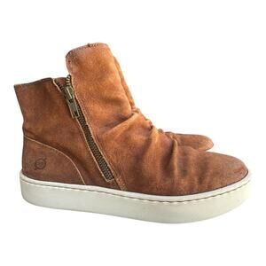 Born Tan Ankle Boots